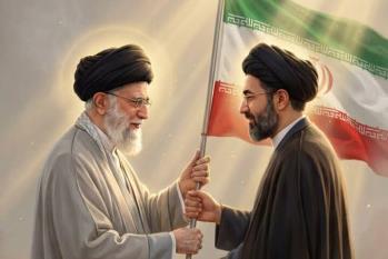 حركة القائد الشهيد ستستمر بالتأکيد في عهد آية الله السيد مجتبی الخامنئي حركة القائد الشهيد ستستمر بالتأکيد في عهد آية الله السيد مجتبی الخامنئي